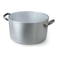 CASSERUOLA ALTISSIMA ALLUMINIO 2 MANICI diametro 32 cm, altezza 21 cm, capacità 16,9 lt